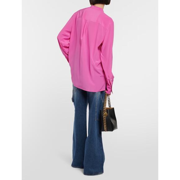 NWT Stella McCartney The Iconic Shirt Honeysuckle Pink 48 / XL - Picture 3 of 16